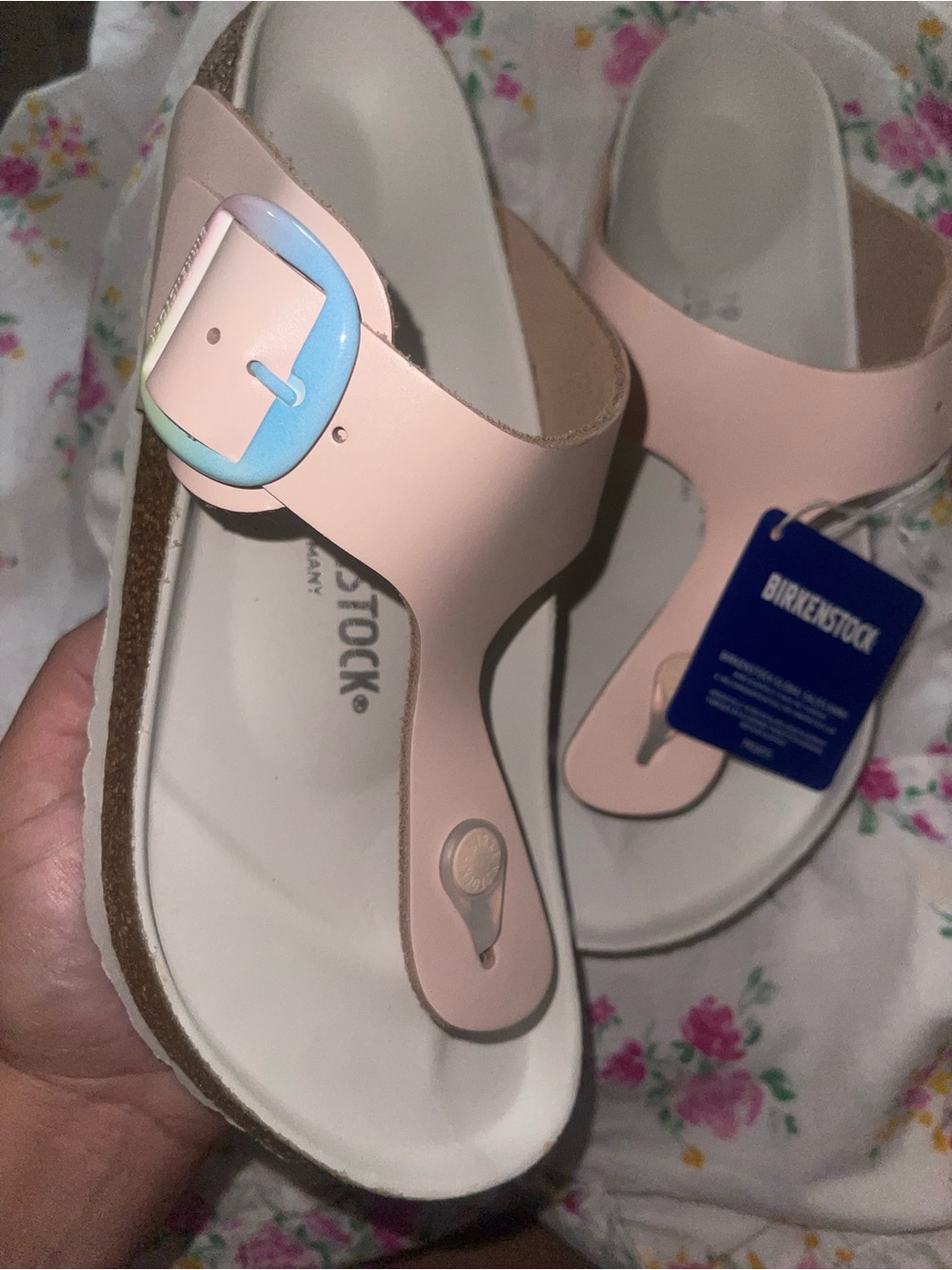 Birkenstock Gizeh Big Buckle Sandals Pink